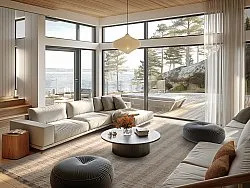 Tapis en coton - Hedda (beige)