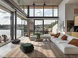 Tapis en coton - Hedda (beige)