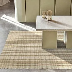 Baumwollteppich - Husvik (beige)