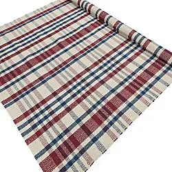 Baumwollteppich - Husvik (creme/mehrfarbig)