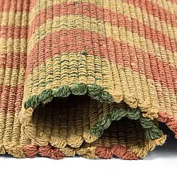 Baumwollteppich - Husvik (senf/mehrfarbig)