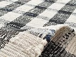 Tapis en coton - Noomi (noir)