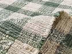 Baumwollteppich - Noomi (grün)