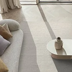 Baumwollteppich - Rigolet (creme)