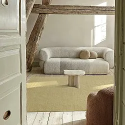 Baumwollteppich - Rigolet (gelb)