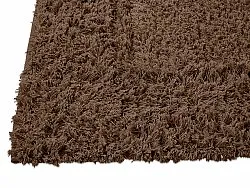 Tapis à poils longs - Aline Natural Cotton Shaggy (marron)
