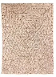 Hochflorteppiche - Indra Natural Cotton Shaggy (beige)
