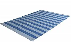 Baumwollteppich - Nilo (blau)