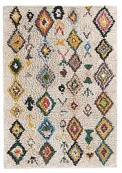 Hochflorteppiche - Siddel Natural Cotton Shaggy (beige/multi)