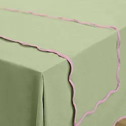 Chemins de table - Yrsa (vert)