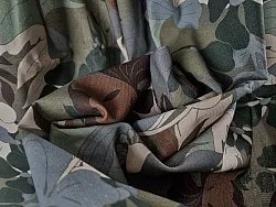 Chemins de table - Chemins Asta (vert)