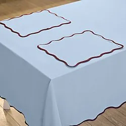 Set de sets de table - 2 unités Yrsa (bleu)