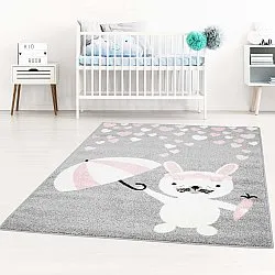 Tapis pour enfants - Bubble Rain (gris)