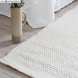 Wollteppich - Coastal (weiß)