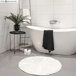 Runde Teppiche - Cosy (weiß)