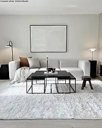 Hochflorteppiche - Cosy (weiß)