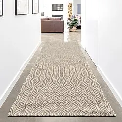 Tapis en coton - Hvitanes (beige)
