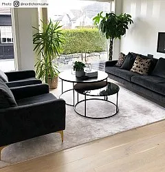 Viskose-teppich - Jodhpur Special Luxury Edition (hellgrau/beige)