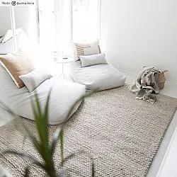 Wollteppich - Avafors Wool Bubble (beige)