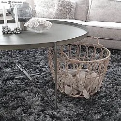 Hochflorteppiche - Janjira (grau)