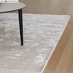 Rund Teppich - Jodhpur Special Luxury Edition Viskose (hellbeige)