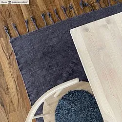 Wollteppich - Malana (anthrazit)