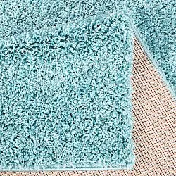 Hochflorteppiche - Trim (Türkis)