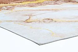 Wilton-Teppich - Padova (braun/weiß/gold)