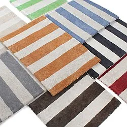 Tapis d’entrée - Maida (bleu/beige)