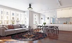 Rund Teppich - Tabarka (multi)