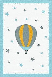 Kinderteppich - Alone Balloon (blau)