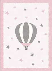 Kinderteppich - Alone Balloon (rosa)
