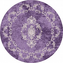Rund Teppich - Taknis (violett)
