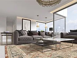 Wilton-Teppich - Douz (rot/multi)