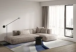 Wilton-Teppich - Minerva (blau/multi)