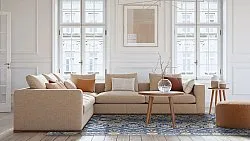 Wilton-Teppich - Henrietta (blau)