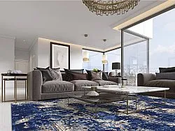 Wilton-Teppich - Temima (blau)