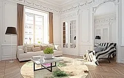 Rund Teppich - Dimos (beige/multi)