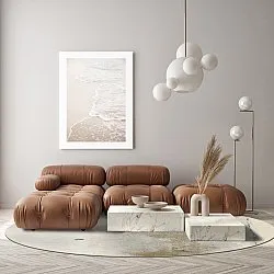 Rund Teppich - Aurelia (beige)