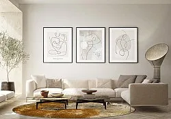 Rund Teppich - Olivera (braun)