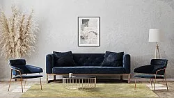 Wilton-Teppich - Chodos (gold)