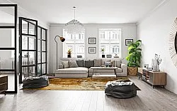 Wilton-Teppich - Olivera (braun)