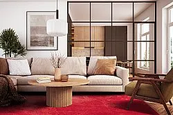 Tapis Wilton - Lynton (rouge)