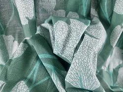 Nappe en coton Abril (vert foncé)