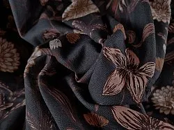 Nappe en coton Lotten (gris foncé)