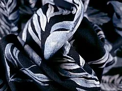 Baumwolltischdecke - Lowe (blau)