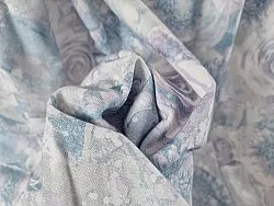 Nappe en coton Soft (bleu)