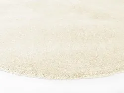Rund Teppich - Recycled PET with viscose look (offwhite)