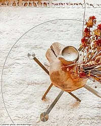 Hochflorteppiche - Cudillero (beige)