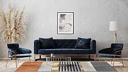 Wilton-Teppich - Esme (orange/bunt)